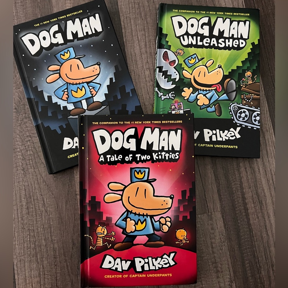 *NEW* Dog Man set of 3 books.